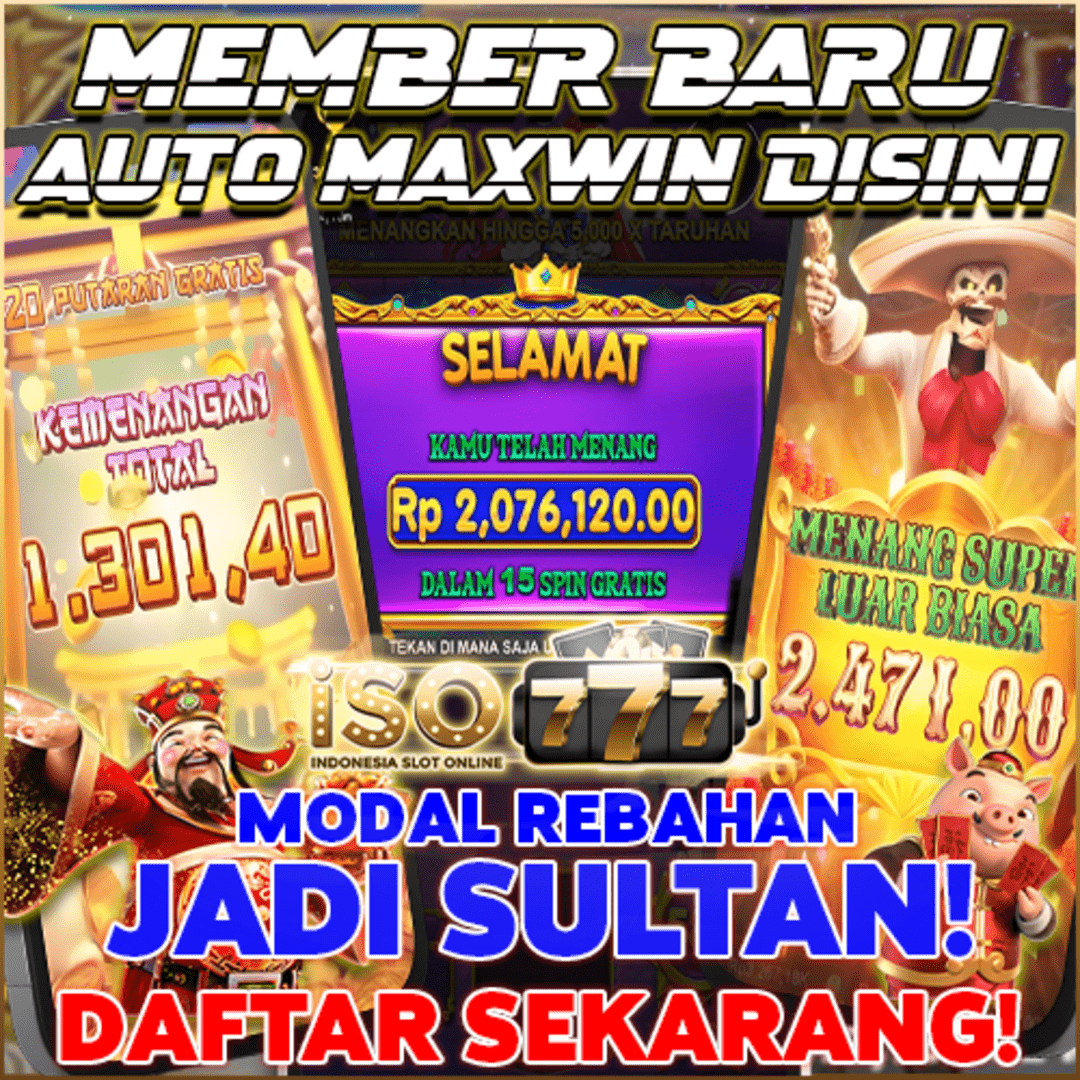 ISO777 Link Slot Gacor Scatter Hitam Terpopuler Saat Ini🐉